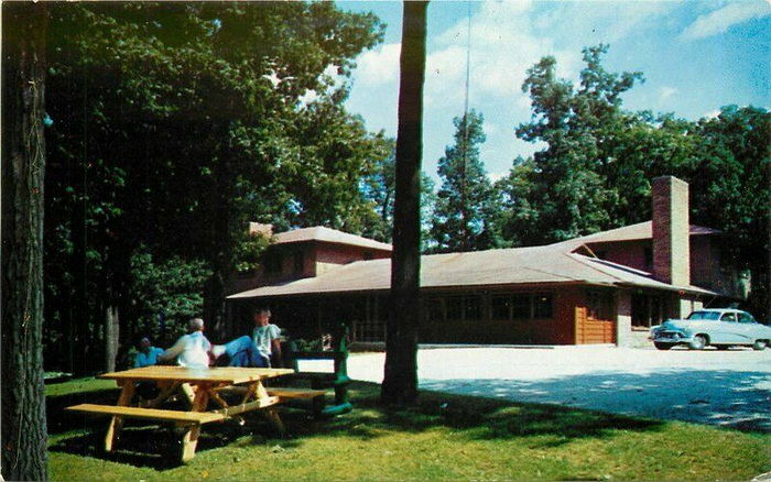 M.E.A. Camp - Old Postcard View (newer photo)